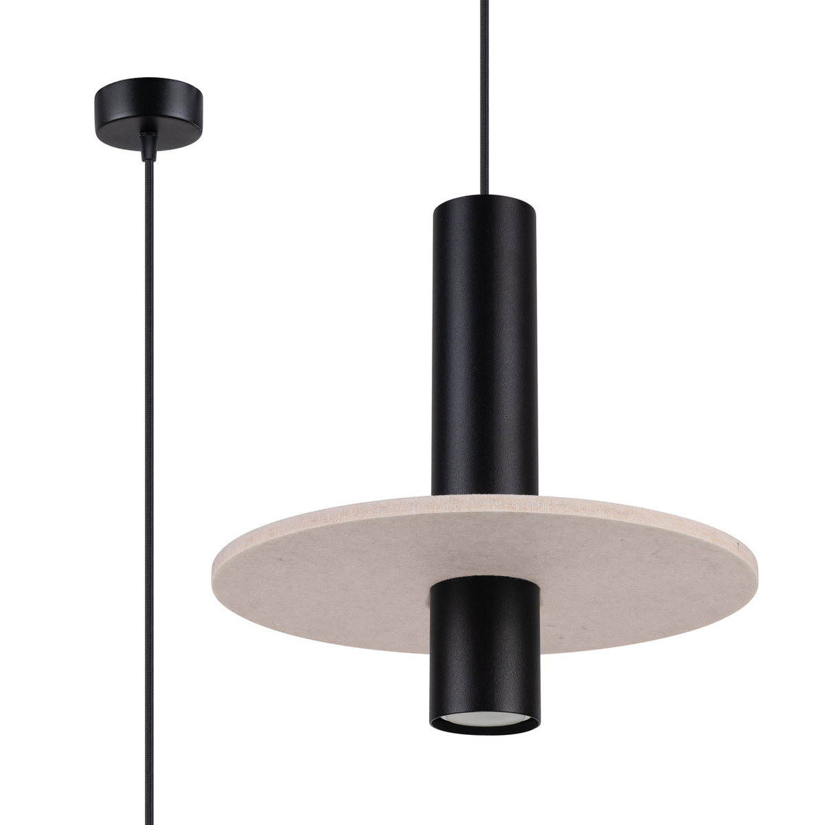 Pendel PELTA 1 sort/beige – SL.1882
