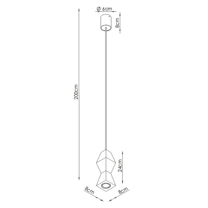 Pendellampe KUBBE lille S – SL.2030