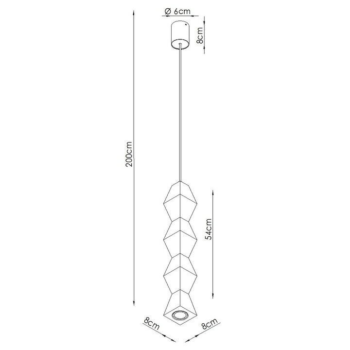 Pendellampe KUBBE stor S – SL.2032