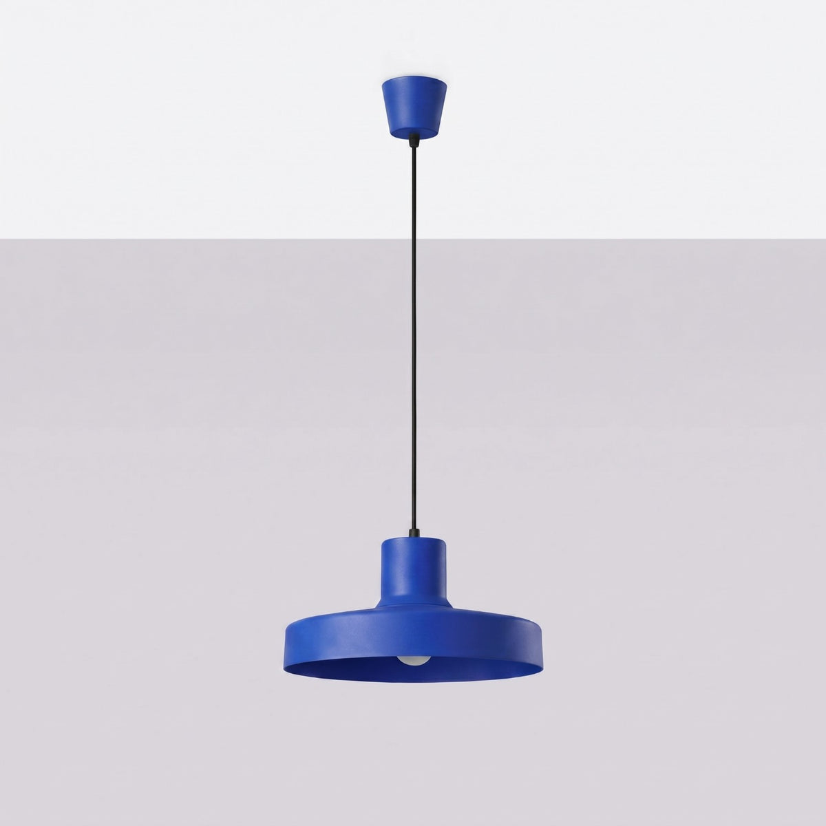 Pendellampe BILO ultramarin med 1 lyskilder – 35 × 35 × 120 cm – SL.2053