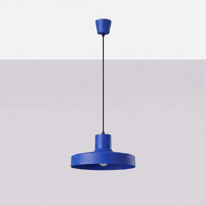 Pendellampe BILO ultramarin med 1 lyskilder – 35 × 35 × 120 cm – SL.2053