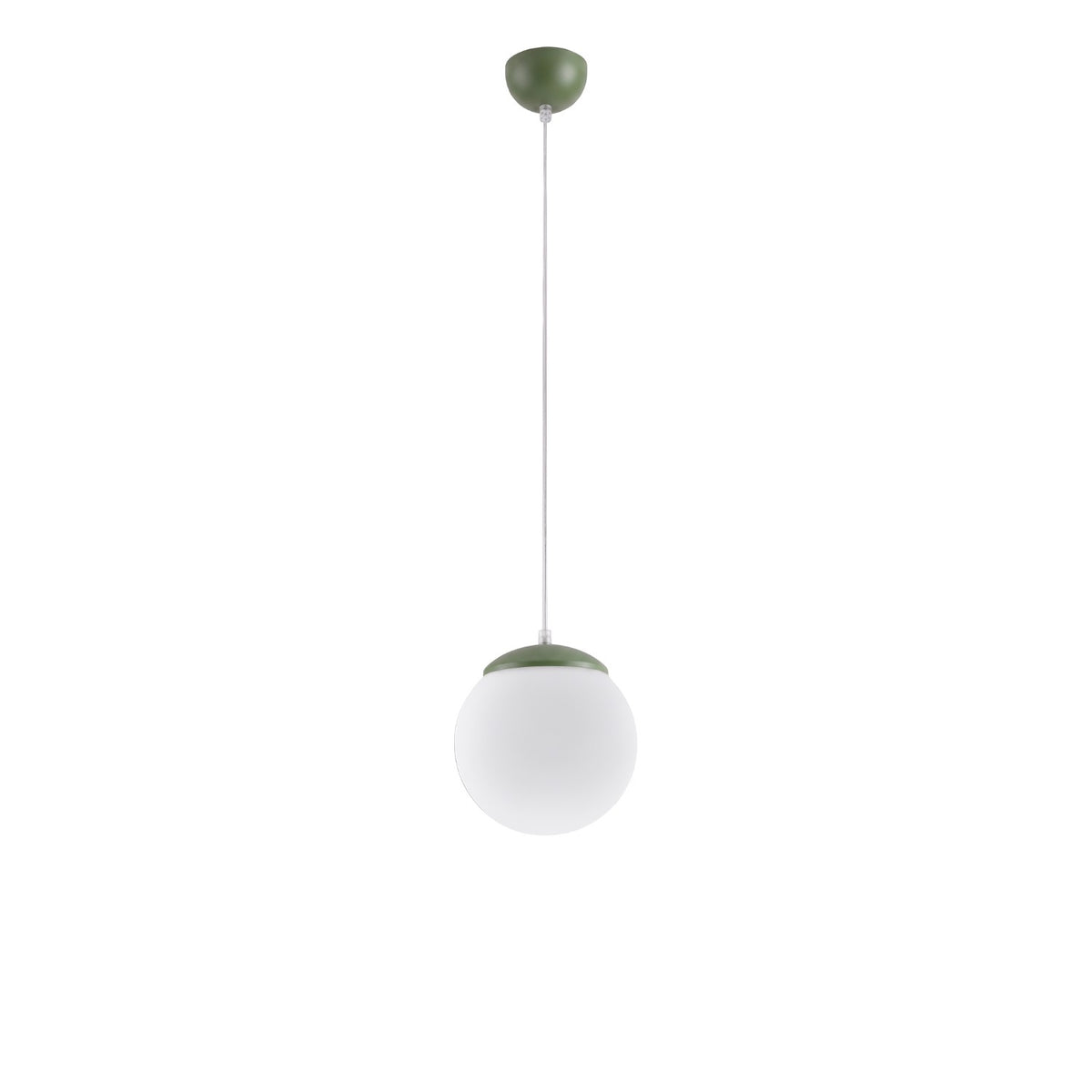 Pendellampe UGO 20 olivengrøn – E27 1 lyskilde 20 × 20 × 110 cm IP20