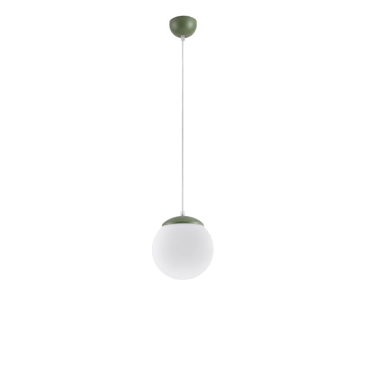 Pendellampe UGO 20 olivengrøn – E27 1 lyskilde 20 × 20 × 110 cm IP20