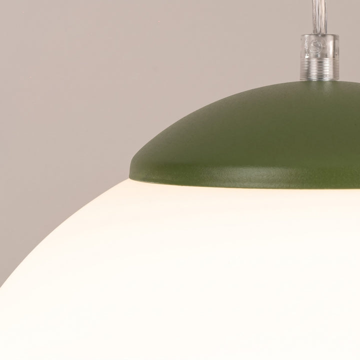 Pendellampe UGO 20 olivengrøn – E27 1 lyskilde 20 × 20 × 110 cm IP20