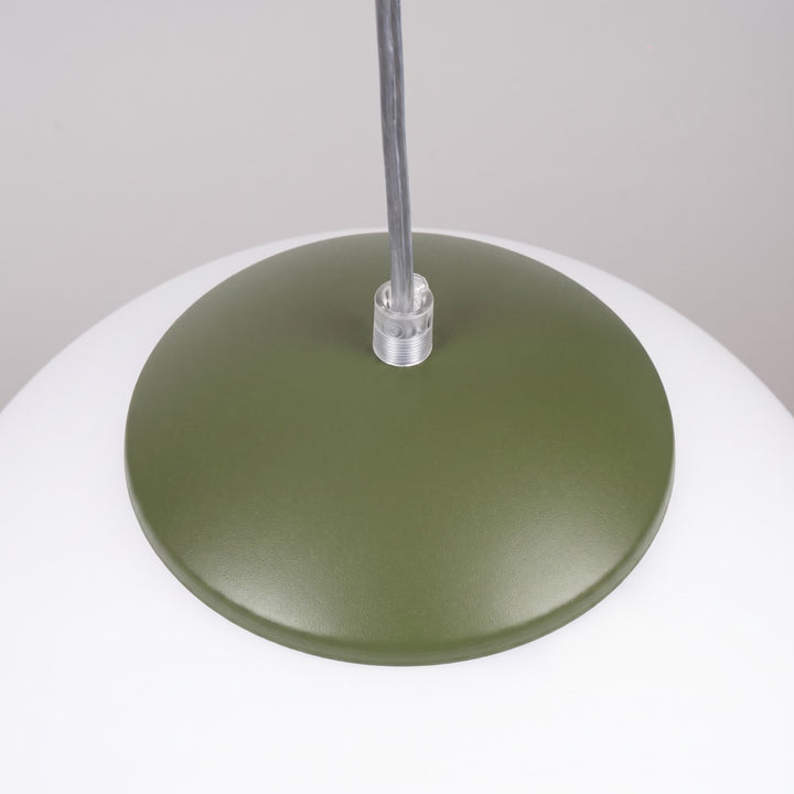 Pendellampe UGO 20 olivengrøn – E27 1 lyskilde 20 × 20 × 110 cm IP20