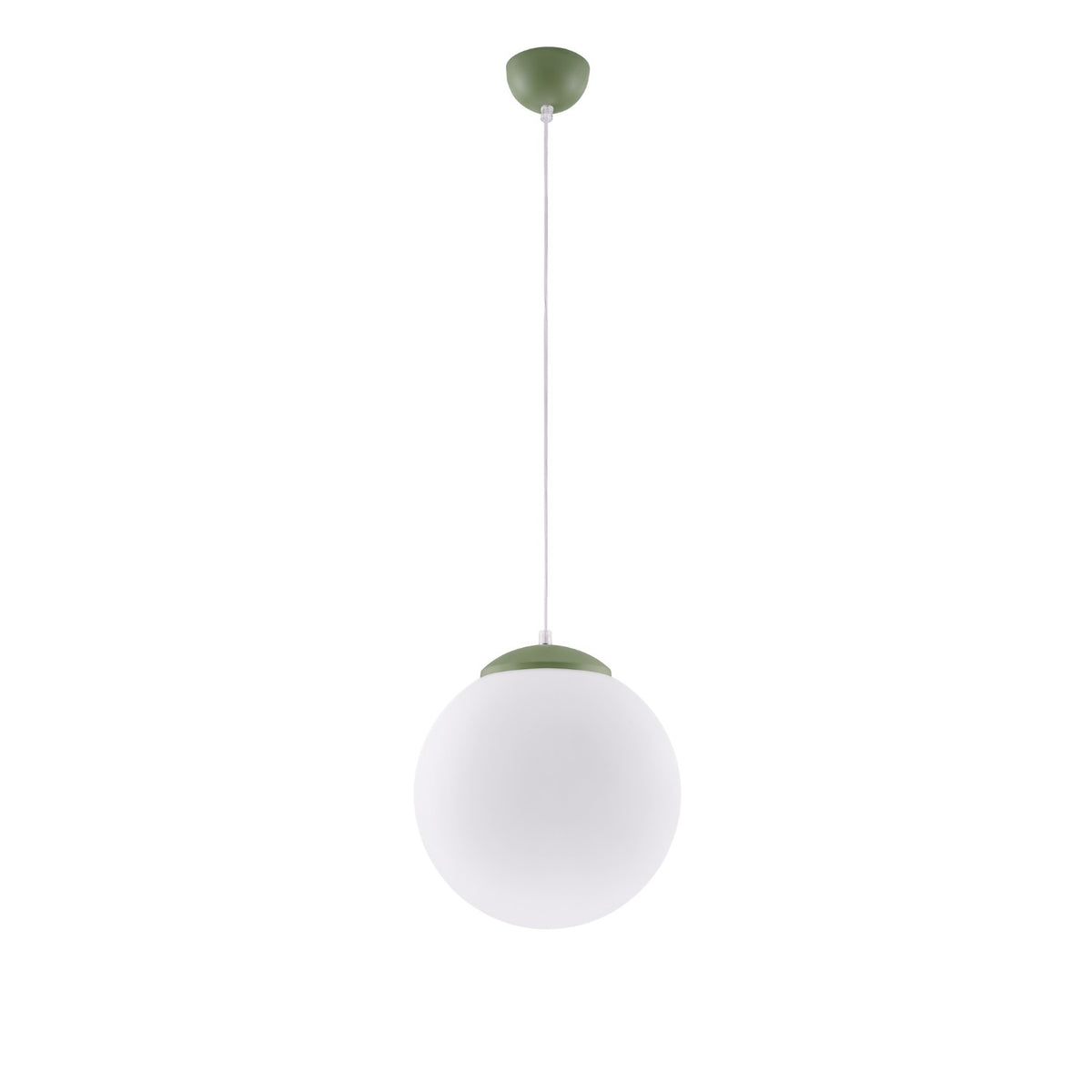 Pendellampe UGO 30 olivengrøn – E27 1 lyskilde 30 × 30 × 120 cm IP20