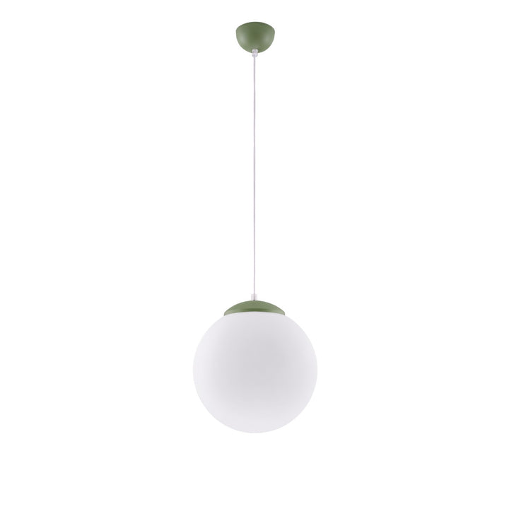 Pendellampe UGO 30 olivengrøn – E27 1 lyskilde 30 × 30 × 120 cm IP20