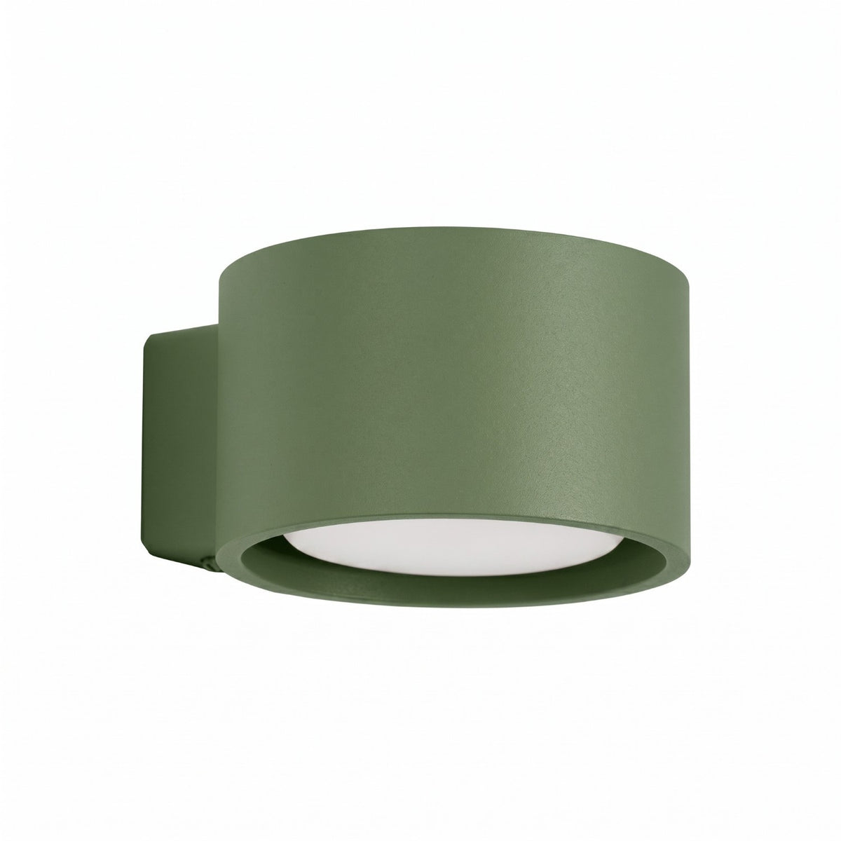 Væglampe MODO 1 olivengrøn Gx53 – 1 lyskilde aluminium 10 × 12 × 6 cm IP20