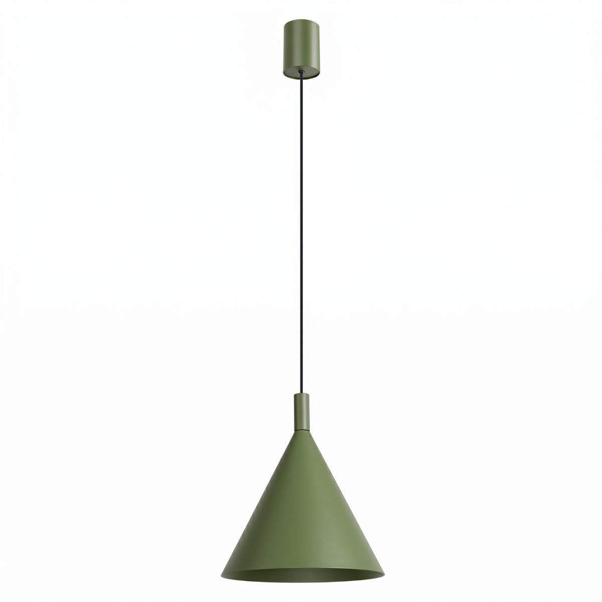 Pendellampe NOX 25 olivengrøn – E27 1 lyskilde245 × 245 × 140 cm IP20