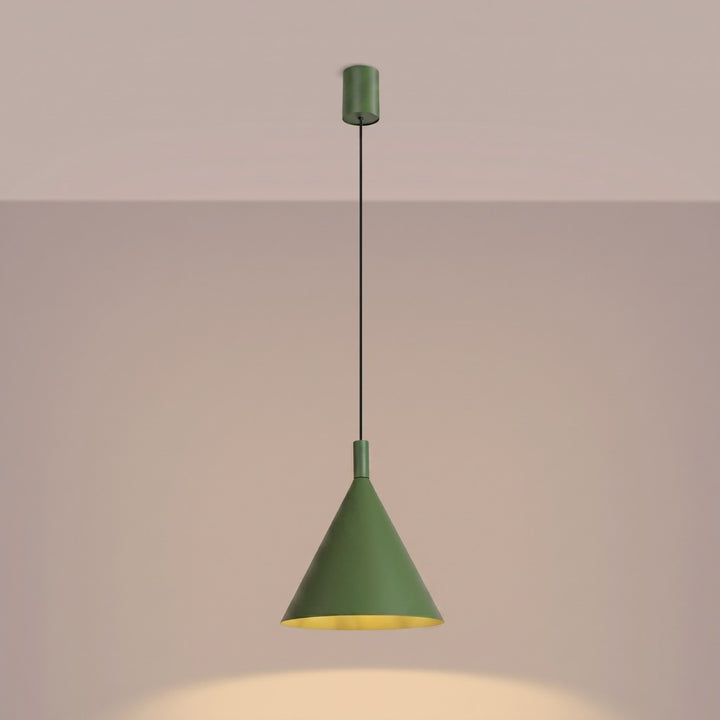 Pendellampe NOX 25 olivengrøn – E27 1 lyskilde245 × 245 × 140 cm IP20