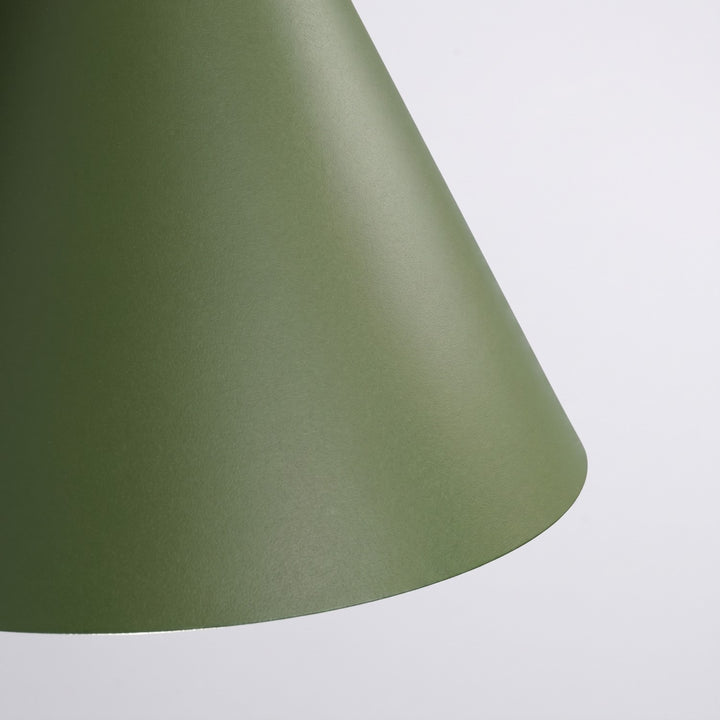 Pendellampe NOX 40 olivengrøn – E27 1 lyskilde stål 40 × 40 × 135 cm IP20