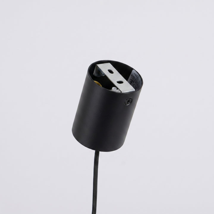 Lysekrone NOX 4L sort med 4 lyskilder – 122 × 14 × 215 cm – SL.2552
